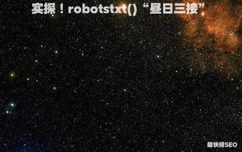 实探！robotstxt()“昼日三接”